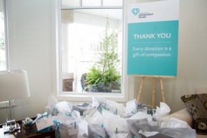 Sorrentino’s Compassion House Open House with many THANK YOUS and Gifts